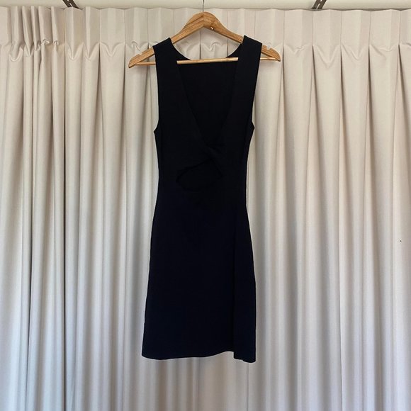 Bec & Bridge Sorbet Summer Mini Knit Dress - Black - Picture 5 of 5